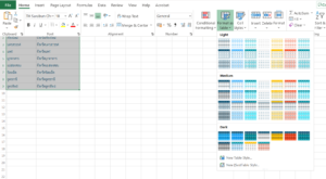 Excel Tables - Def Excel