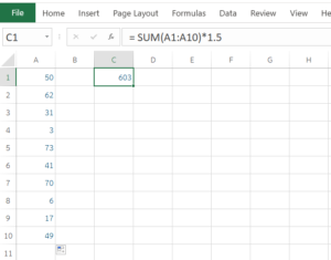Excel Formulas - Def Excel